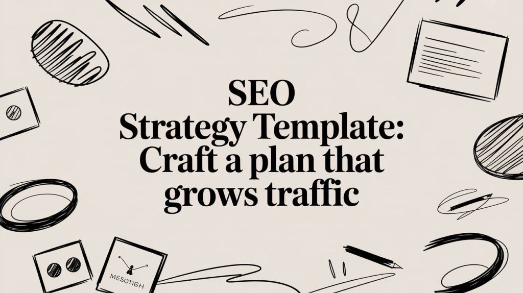 seo strategy template: Craft a plan that grows traffic